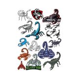Akrep Sticker Set 15 Parça Telefon, Tablet, Defter, Laptop Sticker