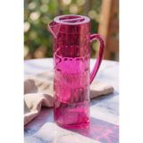 Akrilik Allegra 1,5 Lt Pembe Sürahi (BUZDOLABI KAPAK RAFINA SIĞAR)