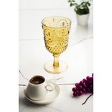 Akrilik Amber Tekli Kadeh & Su Meşrubat Kahve Yanı Bardağı 450 Ml ( Cam Değildir)