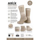 Akrilik Asker Çorabı Yastıklı Topuk ve Güçlendirilmiş Burun, Nefes Alabilen Günlük Outdoor Çorap
