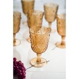 Akrilik Bal Tekli Kadeh & Su Meşrubat Kahve Yanı Bardağı 450 ml ( Cam Değildir ) (Bal Köpüğü)