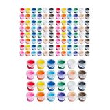Akrilik Boya 3 Ml 12 Renk 10 Paket Mini Küçük Akrilik Boya Taş Ahşap Seramik Tuval Alçı Tuval Etkinlik Boyama Sanatsal