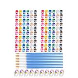 Akrilik Boya 3 Ml 12 Renk Resim Fırçası Ve Paleti 10 Paket Mini Küçük Akrilik Boya Taş Ahşap Seramik Tuval Alçı Tuval