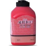 Akrilik Boya, 500ML, Kırmızı 3016