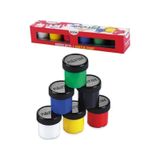 Akrilik Boya 6 Renk 25 Ml 1 Paket Fatih Akrilik Boya Seti 6 Li Su Bazli Sise Icerisinde Okul Resim Sinif