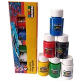Akrilik Boya 6 Renk 30 ml 1 Paket Akrilik Boya Seti 6 Lı Ahşap Tuval Taş Ağaç Boyamalar Için Idea Boyama Seti