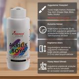 Akrilik Boya Açık Kahverengi 120'ml