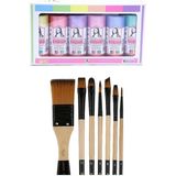 Akrilik Boya Inci Set 6X70ML + Fırça Set 1
