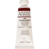Akrilik Boya Profesyonel Alizarin Crimson 502 50 ml Tüp Seri C
