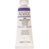 Akrilik Boya Profesyonel Brilliant Purple (546) 50ML Tüp (Seri A)