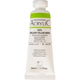 Akrilik Boya Profesyonel Brilliant Yellow Green (525) 50ML Tüp (Seri A)