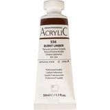 Akrilik Boya Profesyonel Burnt Umber (556) 50ML Tüp (Seri A)