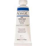 Akrilik Boya Profesyonel Cobalt Blue (533) 50ML Tüp (Seri D)
