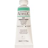 Akrilik Boya Profesyonel Emerald Green (523) 50ML Tüp (Seri A)