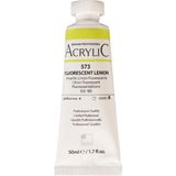 Akrilik Boya Profesyonel Fluorescent Lemon (573) 50ML Tüp (Seri B)