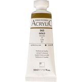 Akrilik Boya Profesyonel Gold (565) 50ML Tüp (Seri B)