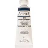 Akrilik Boya Profesyonel Phthalocyanine Blue (540) 50ML Tüp (Seri A)
