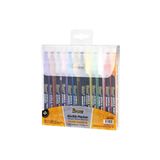 Akrilik Marker Ince Uçlu 12 Renk Set - Çok Renkli TYC00407562183