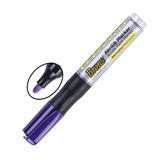 Akrilik Marker Yuvarlak Uç 1 Adet Brons Akrilik Markör Metal Seramik Ahşap Kumaş Tuval Cam Taş Mor