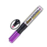 Akrilik Marker Yuvarlak Uç 1 Adet Brons Akrilik Markör Metal Seramik Ahşap Kumaş Tuval Cam Taş Pembe