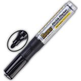 Akrilik Marker Yuvarlak Uç 1 Adet Brons Akrilik Markör Metal Seramik Ahşap Kumaş Tuval Cam Taş - Siyah