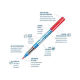 Akrilik Paint Marker Su Bazli Fırça Uçlu 10'lu - 01-Siyah