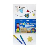 Akrilik Paint Marker Su Bazli Fırça Uçlu 2'li - -- - Option-1