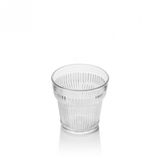 Akrilik Şeffaf Tekli Kısa Bardak & Su Meşrubat Kahve Yanı Bardağı 300 Ml ( Cam Değildir )