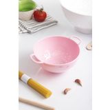 Akrilik Soft Pembe Mini Pirinç Süzgeçi & Bakliyat Süzgeçi (3 Su Bardağı Ölçülü)