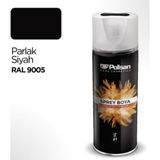 Akrilik Sprey Boya Parlak Siyah (Ral9005) 400 Ml