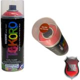 Akrilik Sprey Boya Tekoro 400 ml – Metal, Plastik, Ahşap Cam ve Oto Yüzeylere Uygun Renkler - 3009 Oksit Kırmızı