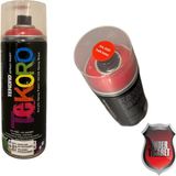 Akrilik Sprey Boya Tekoro 400 ml – Metal, Plastik, Ahşap Cam ve Oto Yüzeylere Uygun Renkler - 3020 Trafik Kırmızı