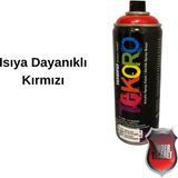 Akrilik Sprey Boya Tekoro 400 ml – Metal, Plastik, Ahşap Cam ve Oto Yüzeylere Uygun Renkler - Kırmızı 2
