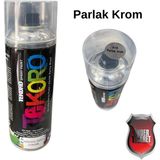 Akrilik Sprey Boya Tekoro 400 ml – Metal, Plastik, Ahşap Cam ve Oto Yüzeylere Uygun Renkler - Krom