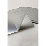 AKRILION Dekoratif Kare Pleksi Ayna (kendinden Yapışkanlı) 20x20 1 Adet