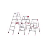 Akrobat 3+3 Basamaklı Çift Çıkışlı Alüminyum Merdiven, Ak-cc3