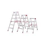 AKROBAT MERDİVEN 4 Basamaklı Çift Çıkışlı Alüminyum Merdiven