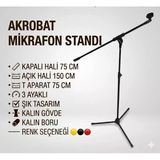 Akrobat Mikrafon Standı Eker Percussion