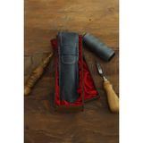 Akronium Leather Hakiki Deri 2'li Kalemlik - Mavi