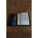 Akronium Leather Hakiki Deri El Yapımı A5 Kitap,ajanda Kılıfı & Organizer - Haki Yeşil