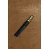 Akronium Leather Hakiki Deri Tekli Kalemlik - Siyah