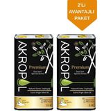 Akropol Ayvalık Erken Hasat Soğuk Sıkım Naturel Sızma Zeytinyağı 3 Lt x 2 - 6 lt