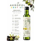 Akropol Yüksek Polifenollü %100 Doğal Bebek Zeytinyağı 250ml - Erken Hasat Soğuk Sıkım - Yumuşak İçim