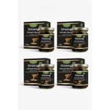 AKS Bitkisel Karışımlı Kuvvet Macunu | Doğal Enerji Macunu | Bitkisel İçeriklerle Güç Takviyesi | Ginseng & Polen & Bal | 4x 230 gr