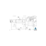 AKS KAFASI DIŞ ATOS 98-02 25X50X19 MAHER-01736
