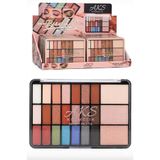 aks kozmetik Make Up Studio 24'lu Far 3'lü Highlighter B Paleti