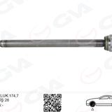 Aks Mılı Arka Sol Ince Kısa 840Mm Mercedes Sprınter B906 . Vw Crafter 30-35-50 Z:26-29 Poryalı