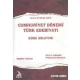 Aks Yayınları Cumhuriyet Dönemi Edebiyat Soru Bankası
