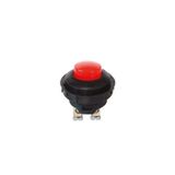 Aksa 07-002/K M25X1 Kırmızı Plastik Buton