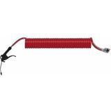 Aksa Kırmızı 5 m Poliüretan Hortu - 16-006/S M12X1,5 Kabin Hortumu
